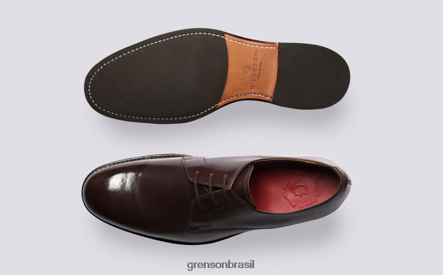 homens Grenson marrom jardineiro sapatos formais 04NFHP82