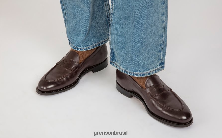 homens Grenson marrom lloyd sapatos formais 04NFHP88