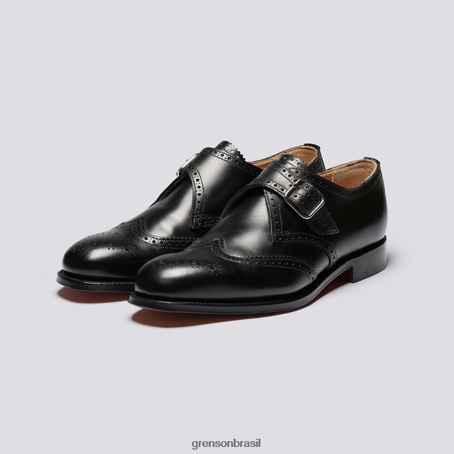homens Grenson preto Shrewsbury sapatos formais 04NFHP98