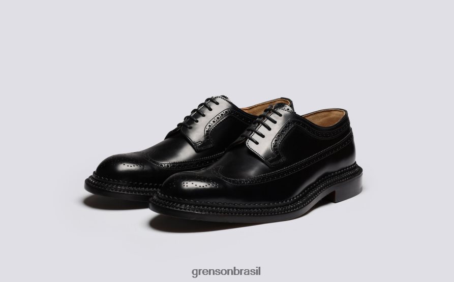 homens Grenson preto aldwych sapatos formais 04NFHP66