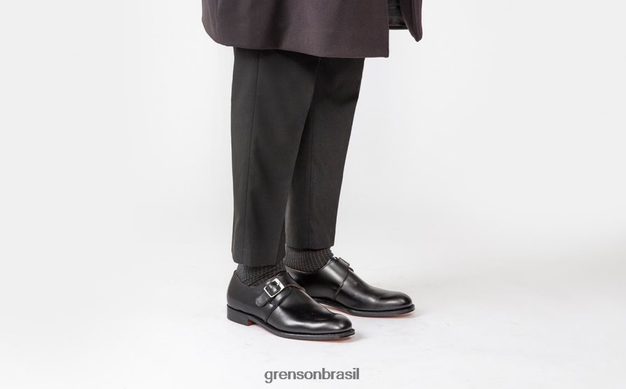 homens Grenson preto arundel sapatos formais 04NFHP69