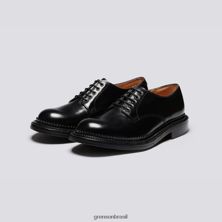 homens Grenson preto dermot sapatos formais 04NFHP78