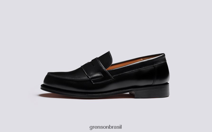 homens Grenson preto epsom sapatos formais 04NFHP81