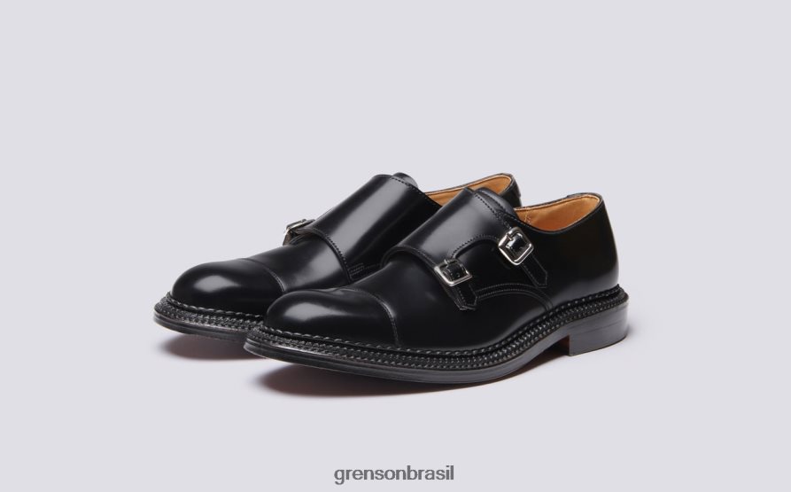 homens Grenson preto hanbury sapatos formais 04NFHP85