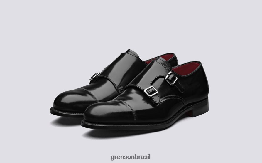 homens Grenson preto/jade hanbury sapatos formais 04NFHP106