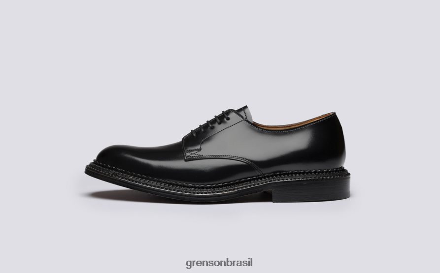 homens Grenson preto rosebery sapatos formais 04NFHP92