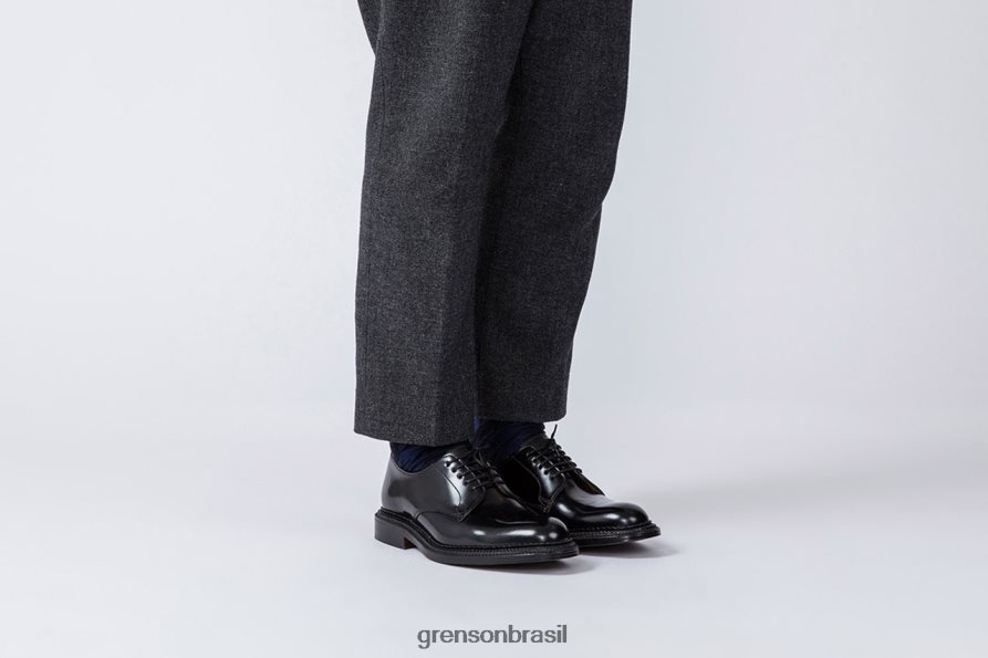 homens Grenson preto rosebery sapatos formais 04NFHP92