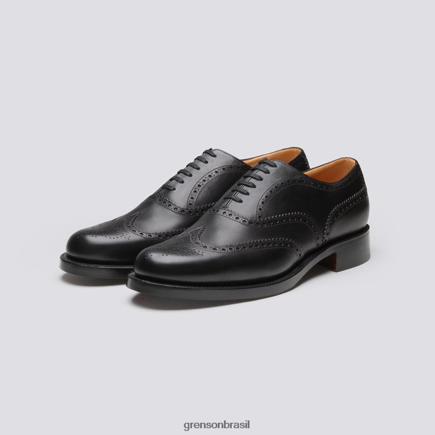 homens Grenson preto sapato 4 sapatos formais 04NFHP96