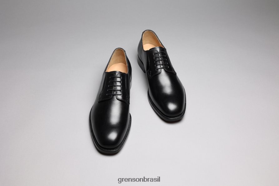 homens Grenson preto winchester sapatos formais 04NFHP100