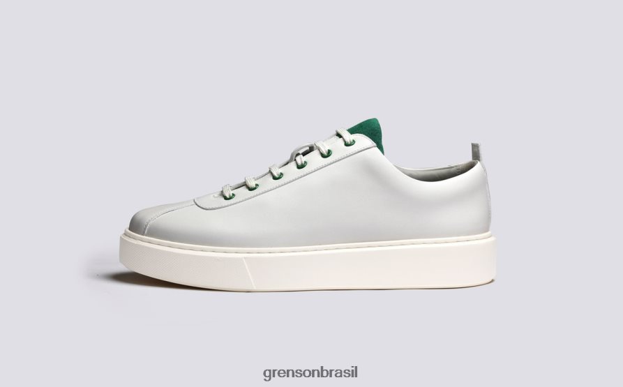 homens Grenson Branco Verde tênis 30 tênis 04NFHP182