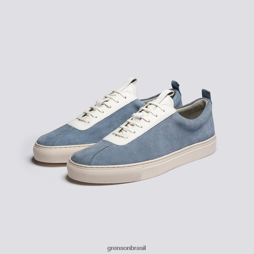 homens Grenson azul claro tênis 1 tênis 04NFHP170