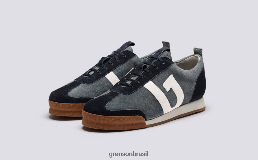homens Grenson azul tênis 51 tênis 04NFHP194
