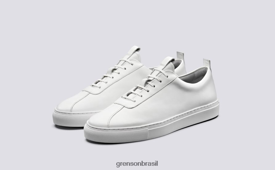 homens Grenson branco tênis 1 tênis 04NFHP177