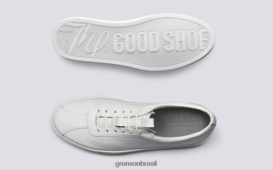 homens Grenson branco tênis 1 tênis 04NFHP177