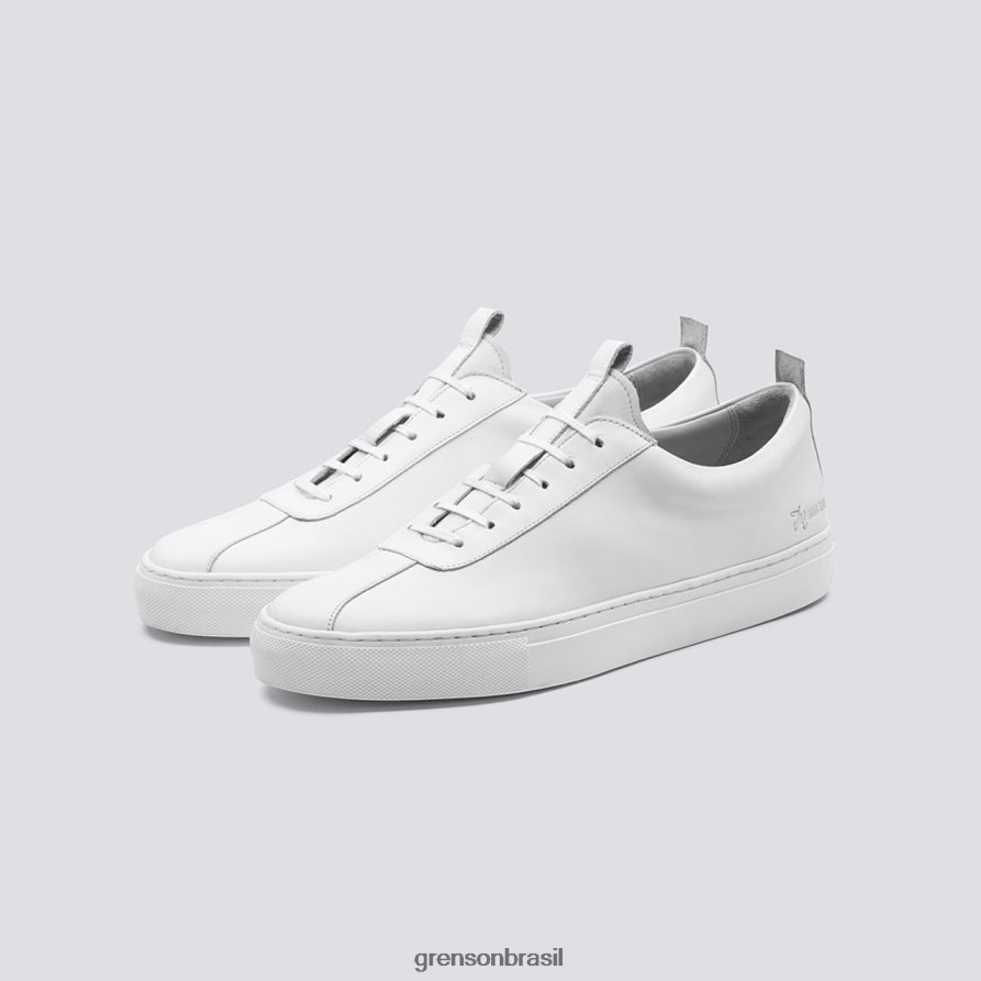 homens Grenson branco tênis 1 tênis 04NFHP177