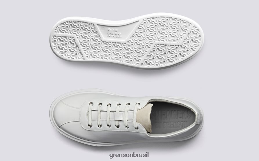 homens Grenson branco tênis 30 tênis 04NFHP183
