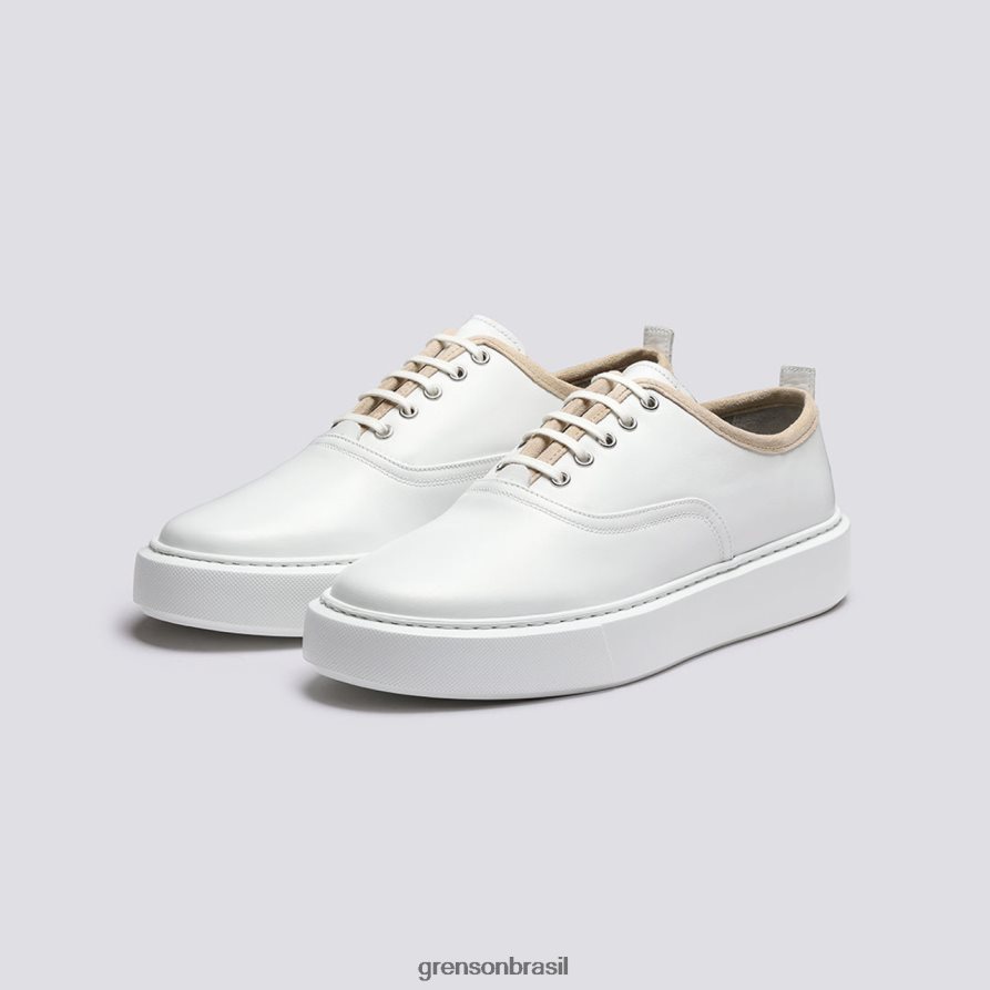 homens Grenson branco tênis 55 tênis 04NFHP195