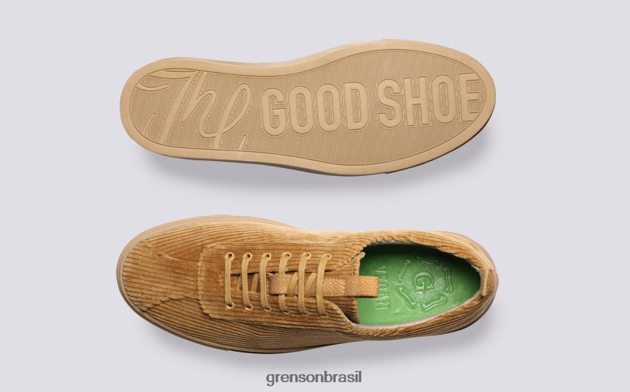 homens Grenson bronzeado tênis 1 tênis 04NFHP205