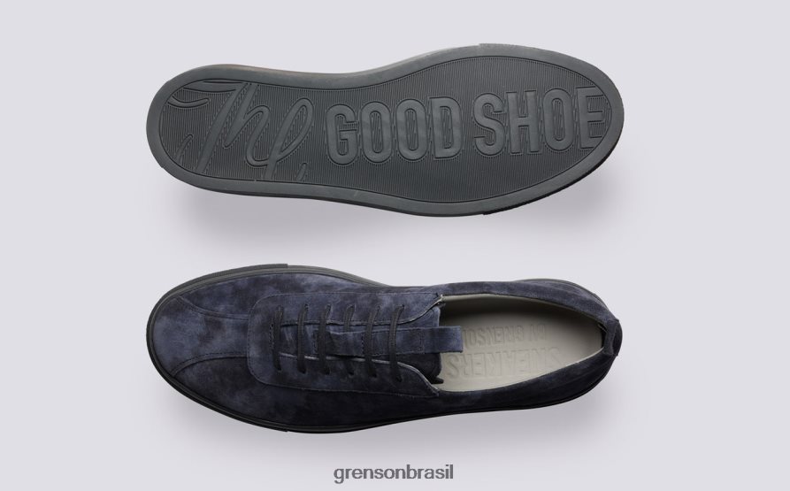 homens Grenson marinha tênis 1 tênis 04NFHP174