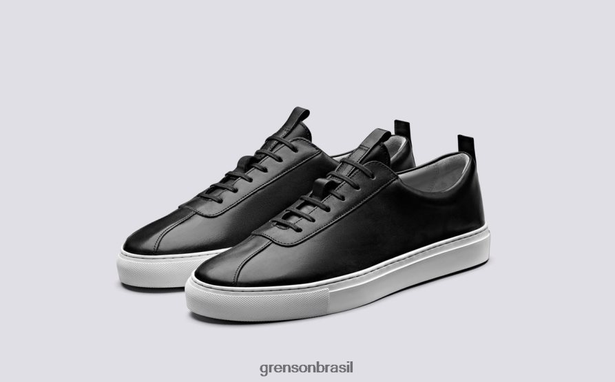 homens Grenson preto tênis 1 tênis 04NFHP178