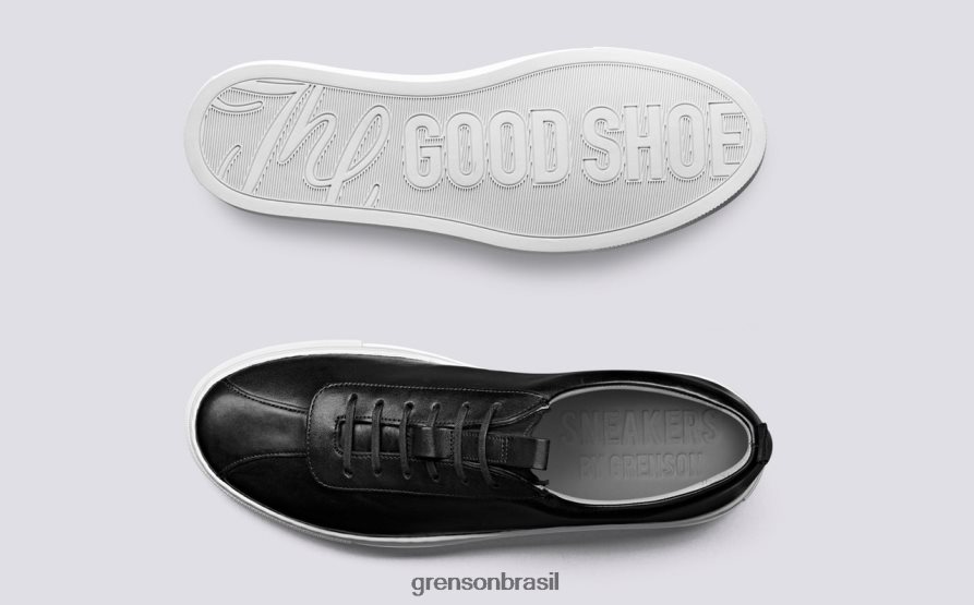homens Grenson preto tênis 1 tênis 04NFHP178
