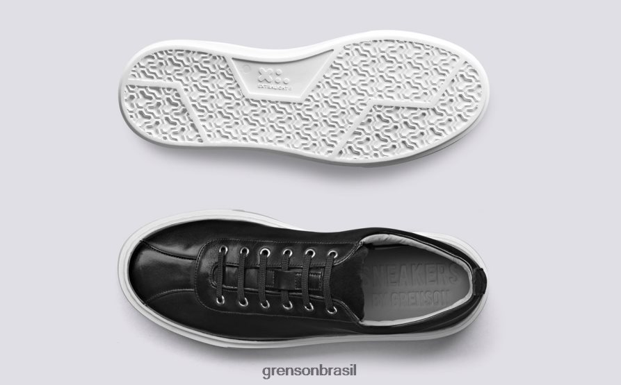 homens Grenson preto tênis 30 tênis 04NFHP186