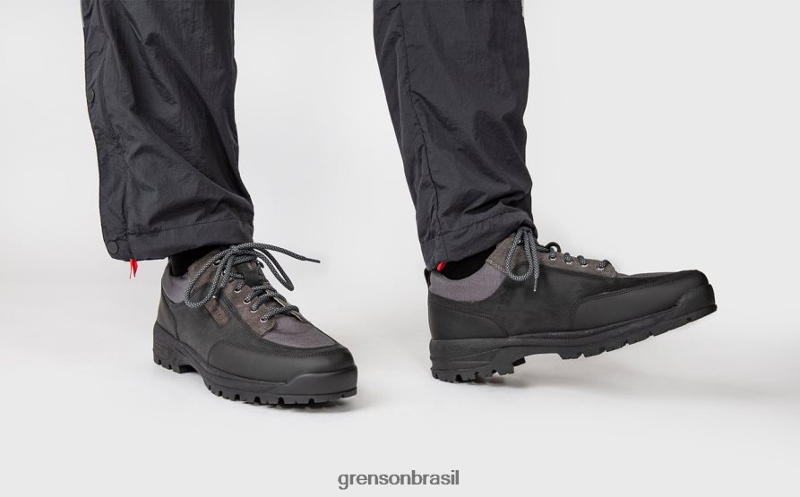 homens Grenson preto tênis 54 tênis 04NFHP209