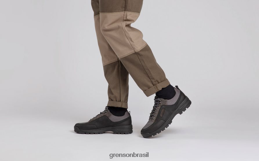 homens Grenson preto tênis 54 tênis 04NFHP209
