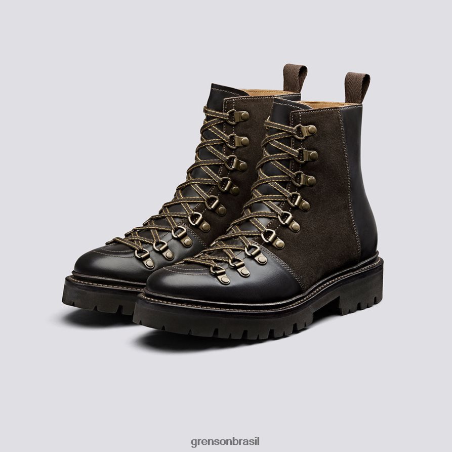 mulheres Grenson marrom escuro nanette botas 04NFHP282