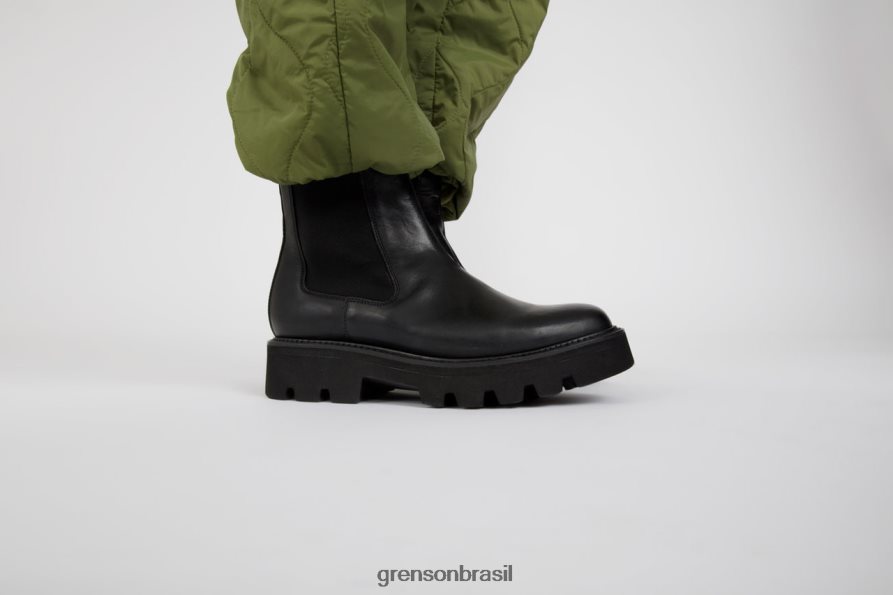 mulheres Grenson preto milly botas 04NFHP272