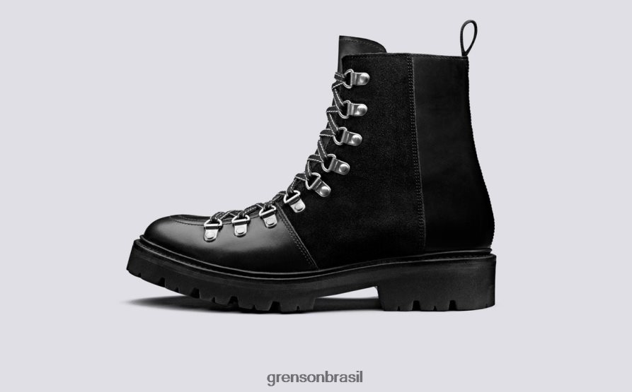 mulheres Grenson preto nanette botas 04NFHP275