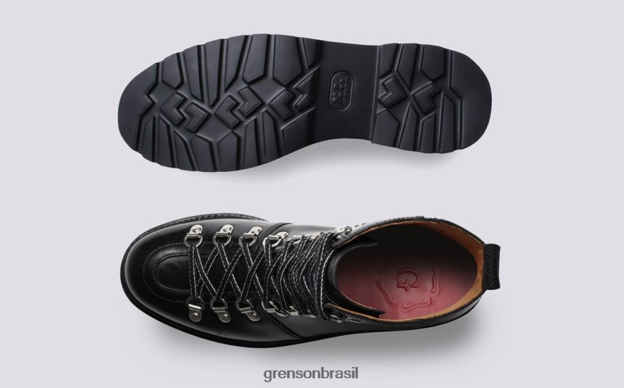 mulheres Grenson preto nanette botas 04NFHP285