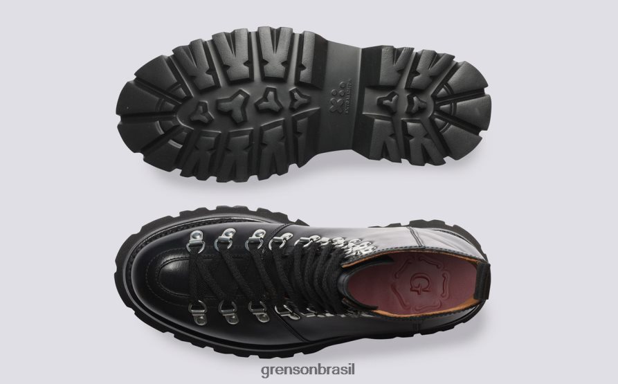 mulheres Grenson preto nanette botas 04NFHP290