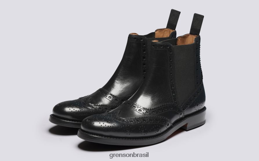 mulheres Grenson preto viver botas 04NFHP301