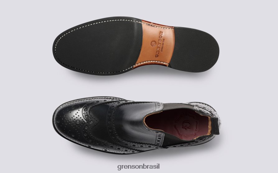 mulheres Grenson preto viver botas 04NFHP301