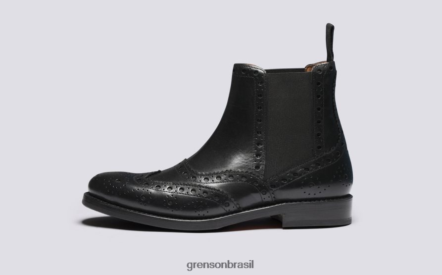 mulheres Grenson preto viver botas 04NFHP301