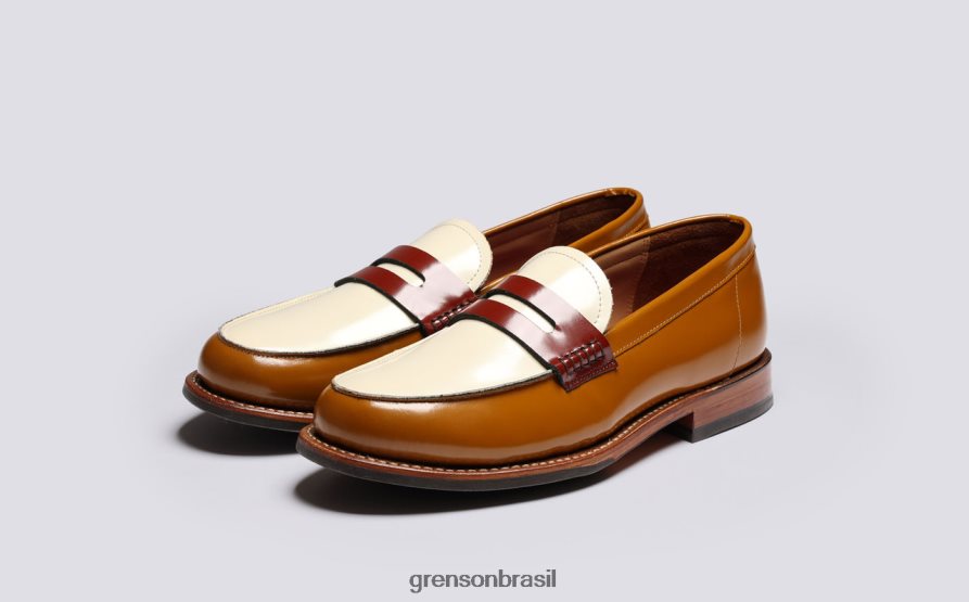 mulheres Grenson bronzeado Lynn mocassins 04NFHP232