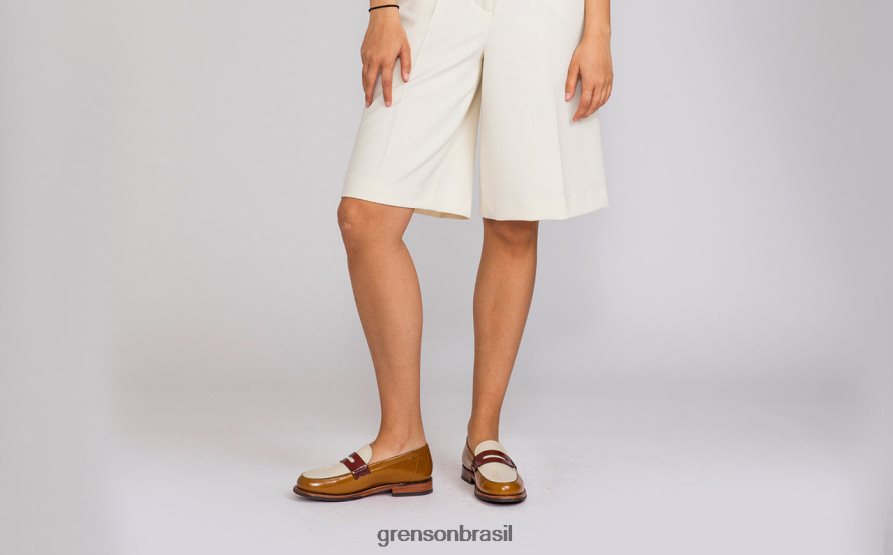 mulheres Grenson bronzeado Lynn mocassins 04NFHP232