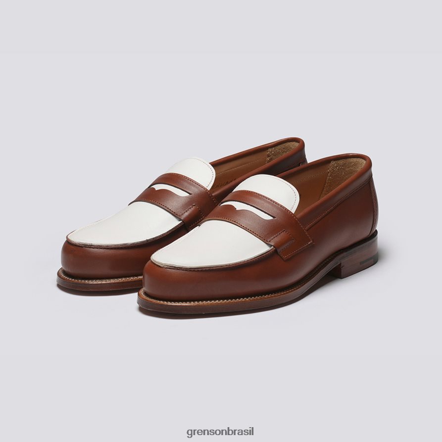 mulheres Grenson conhaque epsom mocassins 04NFHP237