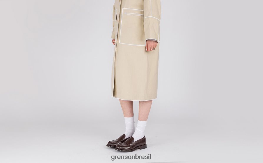 mulheres Grenson marrom susie mocassins 04NFHP234