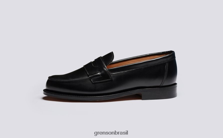 mulheres Grenson preto epsom mocassins 04NFHP239