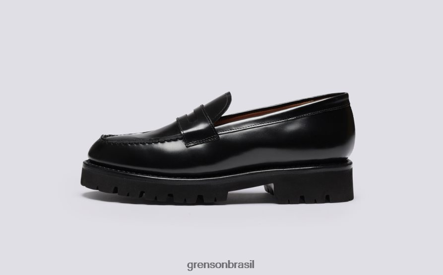 mulheres Grenson preto filipa mocassins 04NFHP253