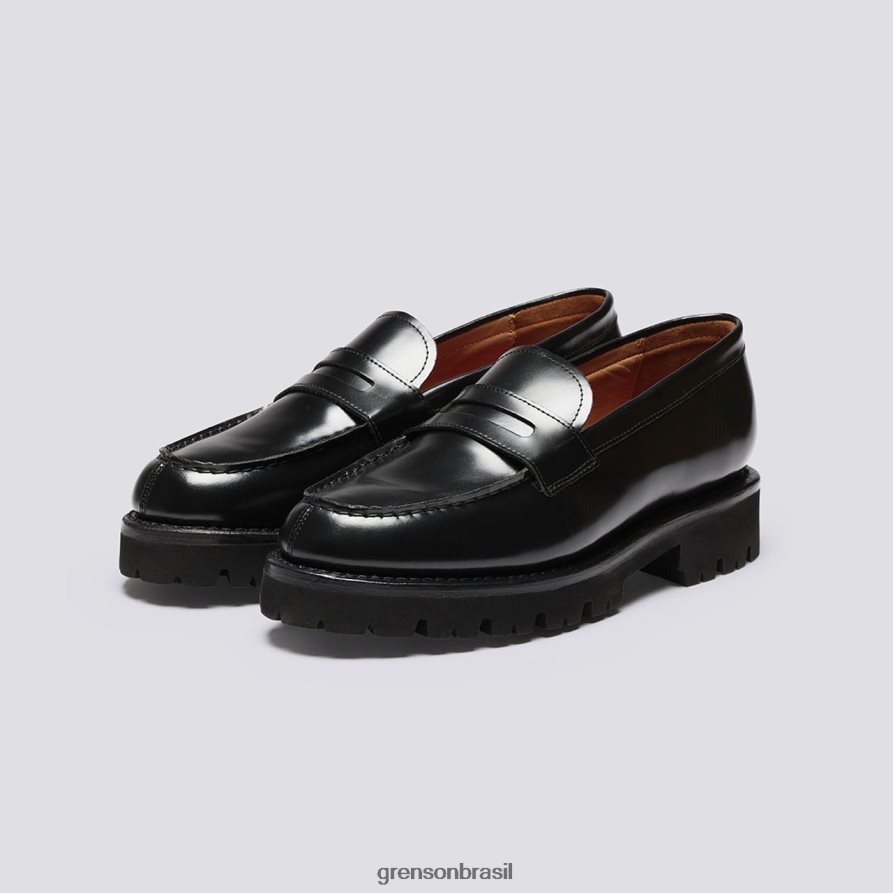mulheres Grenson preto filipa mocassins 04NFHP253