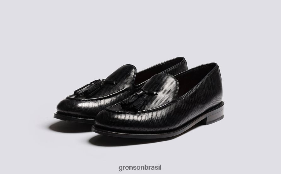 mulheres Grenson preto miranda mocassins 04NFHP249