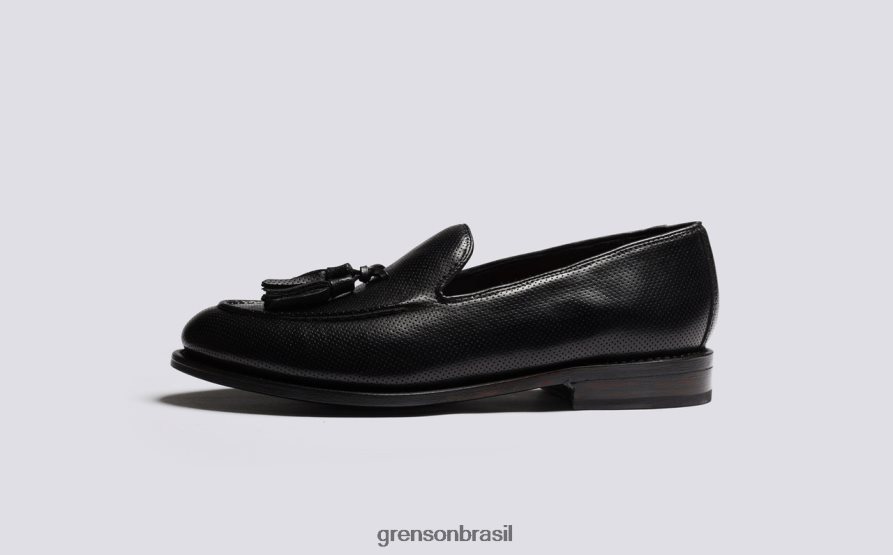 mulheres Grenson preto miranda mocassins 04NFHP249
