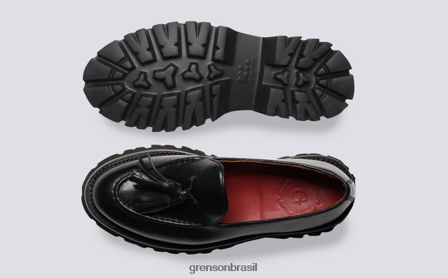 mulheres Grenson preto miranda mocassins 04NFHP254