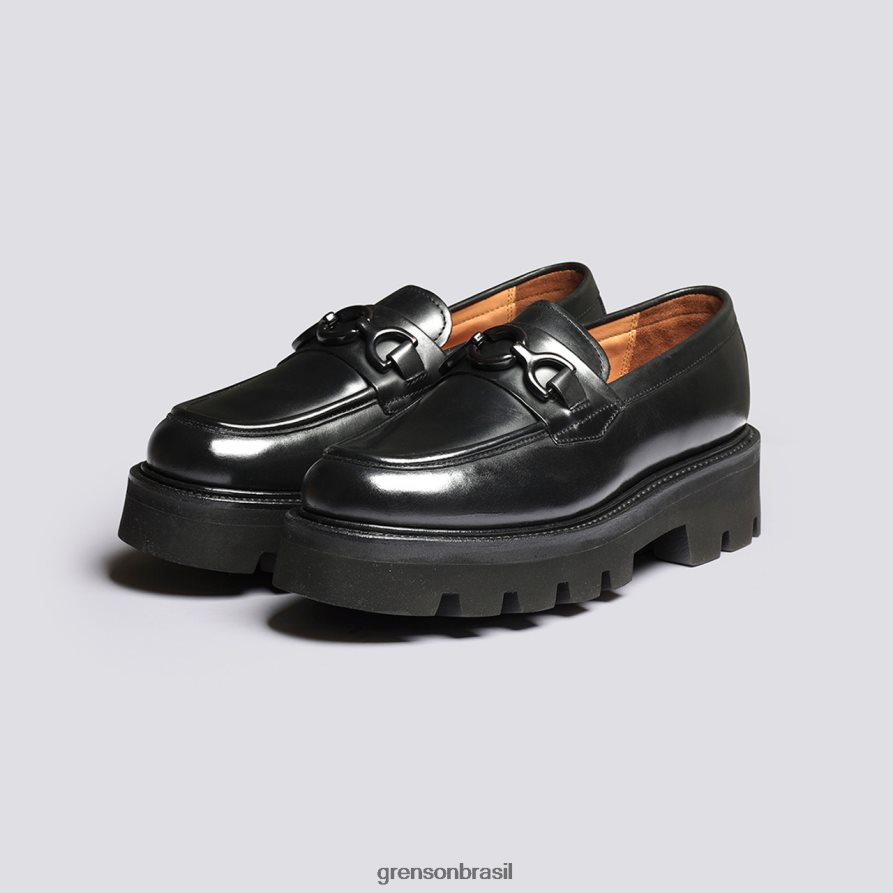 mulheres Grenson preto nina mocassins 04NFHP251