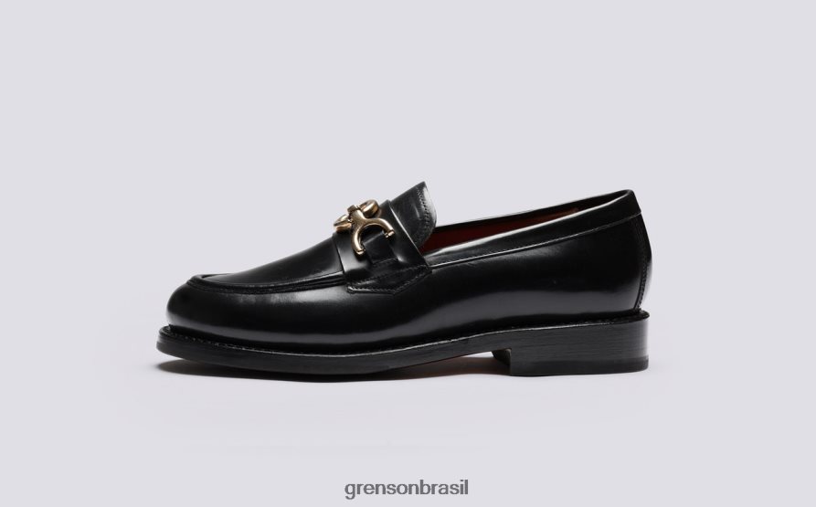 mulheres Grenson preto nina mocassins 04NFHP252