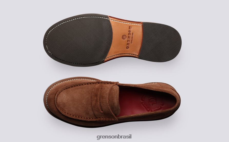 mulheres Grenson rosa velha julie mocassins 04NFHP245