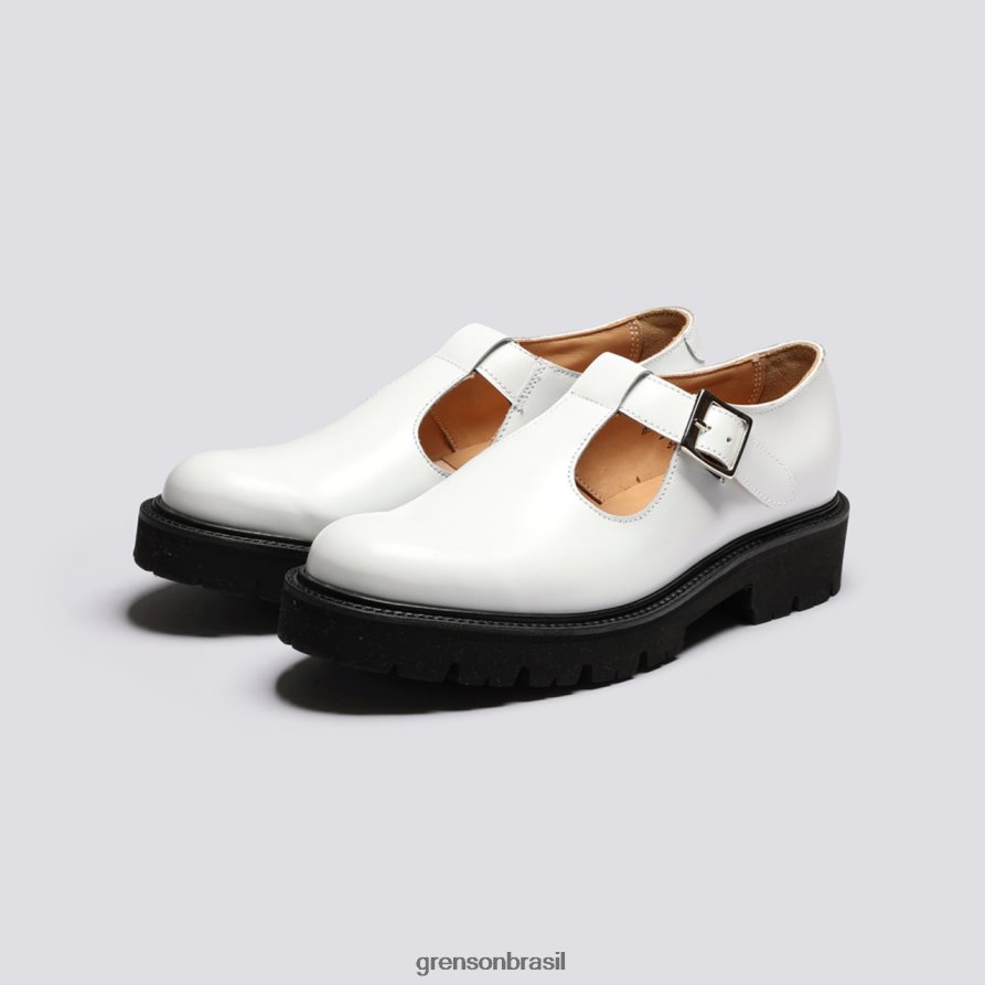 mulheres Grenson branco marilebone sandálias 04NFHP389